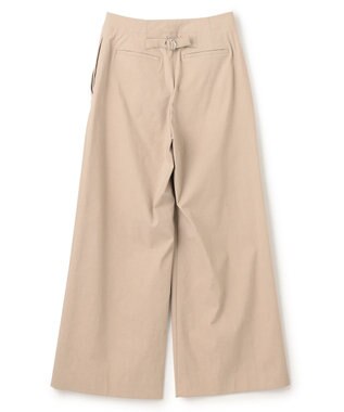 JOSEPH クリスピーストレッチ　ワイドトラウザーズ Linen