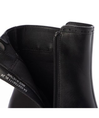 ing <ing>クラシックトラッドヒールブーツ ブラック