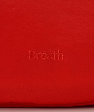 TOPKAPI 【Breath TOPKAPI】Freely フリーリー ナイロン ロゴテープ  ラウンド ショルダーバッグ オレンジ