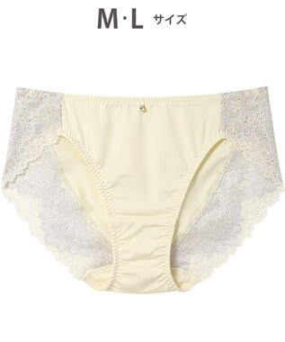 Wing ペアショーツ 【マッチミーブラ】 やさしいフィット感 身生地部はソフトな風合い はきこみ丈あさめ KF2921 ウイング／ワコール クリーム