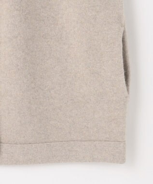 J.PRESS LADIES L RACOON カーディガン ベージュ系