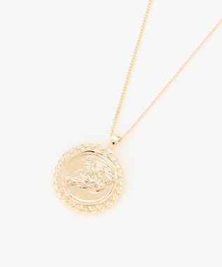 ICB ゼフィロスメダルネックレス ゴールド系