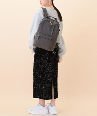 ACE BAGS & LUGGAGE 【雑誌掲載】W&.Day/Night ポッケス スリムリュック A4サイズ 13.3インチPC収納 15276 ダブルアンドデイナイト マザーズバッグ チャコールグレー