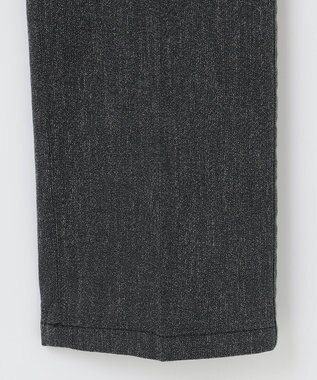 JOSEPH ABBOUD 【キングサイズ・ウエストも伸びる】オーガニックストレッチムリネピケ パンツ ライトグレー系