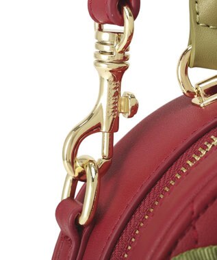 Maison de FLEUR いちごショルダーバッグ Red