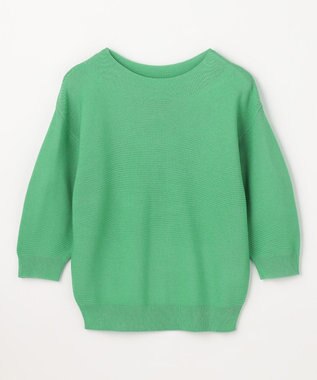 ANY L アクリルガーターニット グリーン