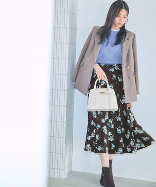 ANY SIS 【23.0～24.0cm】ベルト付き ブーツ ブラウン