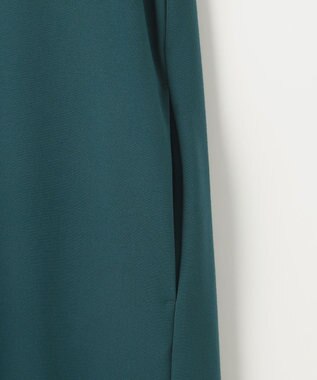組曲 【WEB限定】バックギャザーＴワンピース ダークグリーン系