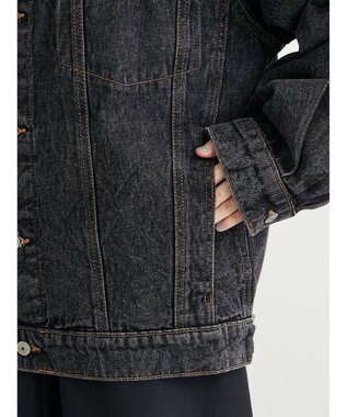 Green Parks Ｂｉｇシルエットデニムジャケット Black