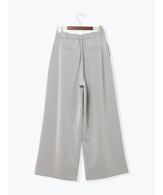 Te chichi タックワイドフルレングスパンツ グレー