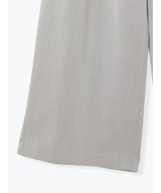 Te chichi タックワイドフルレングスパンツ グレー