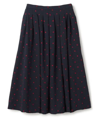 TOCCA 【洗える・接触冷感】IN MY HEART スカート ネイビー系7