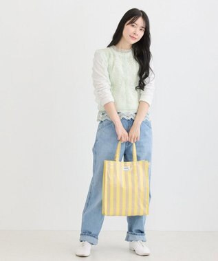 ROOTOTE 3529【ルートート】EU.アーキャトル.ラミネート-W 02：イエロー・ベージュ