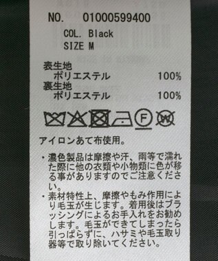 earth music&ecology 3WAYカラーロングコート Black