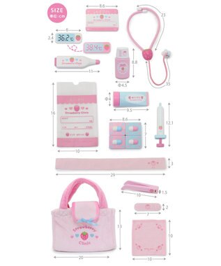 Mother garden マザーガーデン いちごのお医者さんセット -