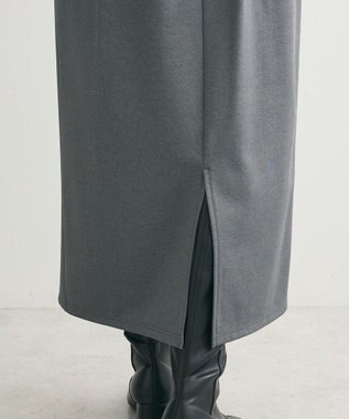 Green Parks あったからくスレ　フロントＺＩＰスカートⅡ Gray Mixture