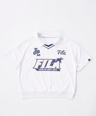 OP／FILA 【FILA】襟付きTシャツ付き３点セット水着 ホワイト