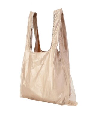 Green Parks チュールレイヤードポケッタブルバッグ Beige