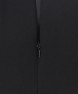 GRACE CONTINENTAL バイカラーフレームドレス ブラック