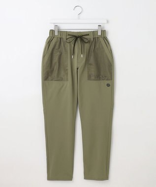 PW CIRCULUS 【MEN】ベンチレーション テーパードパンツ ゴルフ カーキ系
