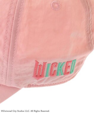 Green Parks ■ＷＩＣＫＥＤ　アイコン刺繍キャップ Pink