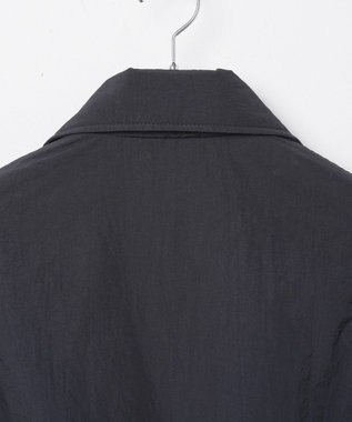 WEGO ナイロン切替ショートスタジャン ブラック