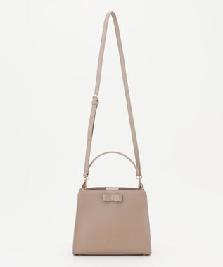 TOCCA 【大人百花掲載】T-MARGO LEATHER MINIBAG ミニバッグ ベージュ系