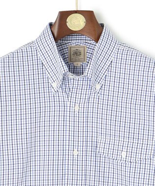 J.PRESS MEN 【WEB・一部店舗限定】タッターソールチェック シャツ/B.D. ネイビー系3
