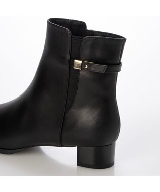 Riz raffinee <Riz raffinee>ベルテッドショートブーツ ブラック