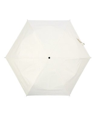 MOONBAT 【遮光100％/３秒で折りたためる日傘】晴雨兼用 折りたたみ傘 ウラワザ オフホワイト