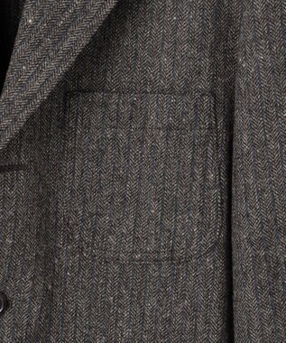 J.PRESS MEN 【J.PRESS ORIGINALS】Lambs Tweed 3B Sack Jacket / Japan Made グレー系1