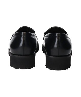 INTER-CHAUSSURES 【FABIO RUSCONI】軽量タンクソールローファー ブラック