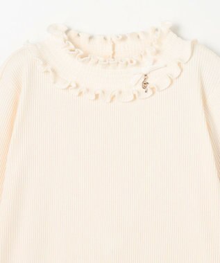 ANY KIDS 音符チャーム付き カットソー エクリュ