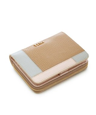 IBIZA コンビナシオン　ラウンドファスナー財布 オーク