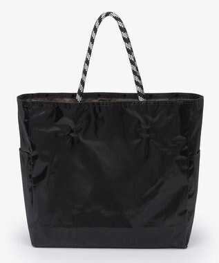 LeSportsac LARGE 2 WAY TOTE/2ウェイチョコレート/ブラックシャイン 2ウェイチョコレート/ブラックシャイン