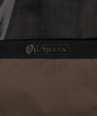 LeSportsac LARGE 2 WAY TOTE/2ウェイチョコレート/ブラックシャイン 2ウェイチョコレート/ブラックシャイン