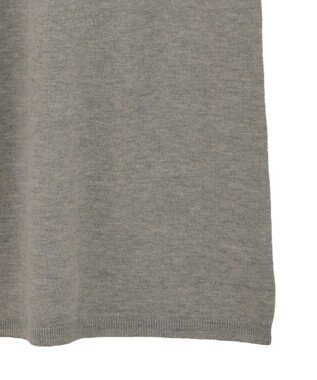 Green Parks ＳＥＴ２点ケーブルベスト＋ニットワンピース Gray