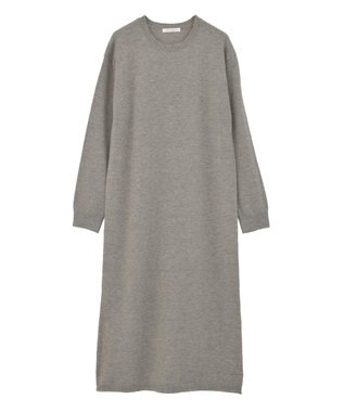 Green Parks ＳＥＴ２点ケーブルベスト＋ニットワンピース Gray