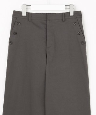 J.PRESS LADIES 【WEB限定カラーあり】タスランチノ セミワイド パンツ スレート系