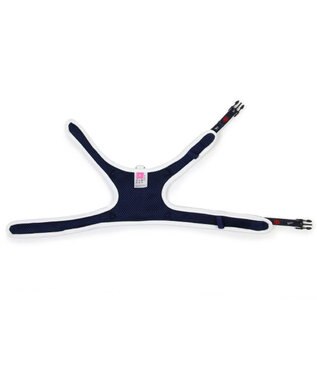 PET PARADISE J.PRESS ポケット付きハーネス ３Ｓ 小型犬 紺(ネイビー・インディゴ)