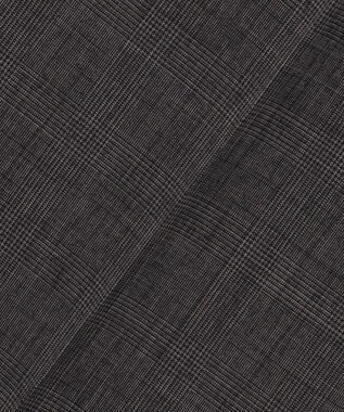 UNFILO MENS ウーリーノ 2タックスラックス グレーチェック