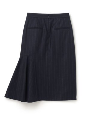 BEIGE， 【S-size】MARCEAU / ストライプスカート Navy × White Line