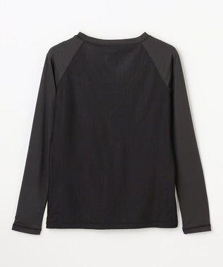 PW CIRCULUS 【WOMEN】UVメッシュコンビインナーシャツ ゴルフウェア レディース ブラック系