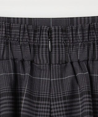 組曲 【WEB限定カラーあり】ウールライクストレッチ フレアスカート グレー系3