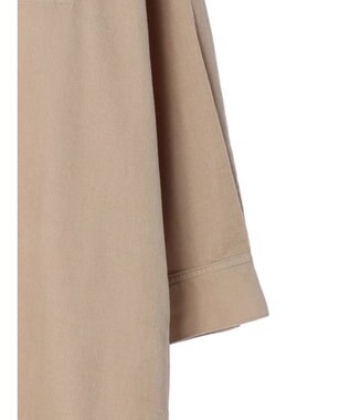 CRAFT STANDARD BOUTIQUE コーデュロイパールドット釦ワンピース Beige