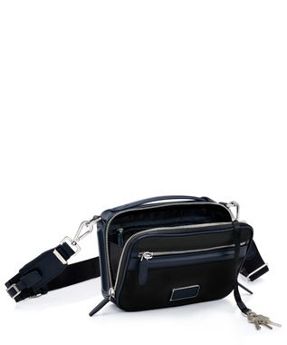 TUMI JARVIS ミディアム・クロスボディ ブラック/ネイビー