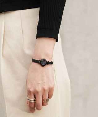 CITIZEN 【特定店取扱いモデル】ジュエリーのように煌めくラウンドメッシュモデル EG7085-50L ブラック