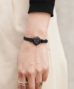 CITIZEN 【特定店取扱いモデル】ジュエリーのように煌めくラウンドメッシュモデル EG7085-50L ブラック