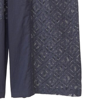 CRAFT STANDARD BOUTIQUE レースパッチワークパンツ Black