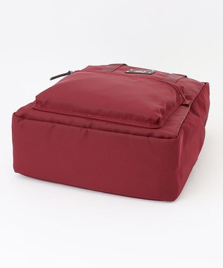 LA BAGAGERIE 10ポケット持ち手付きリュック Lサイズ ワイン